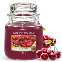 Yankee Candle Black Cherry Tealight Candles, Tea Light (X 12)