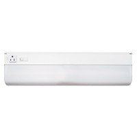 Undercabinet light features an allwhite steel housing onoff rocker switch and snapin ribbed acrylic diffuser 64 cord has a twoprong grounded plug Undercabinet light includes mounting hardware and fluorescent tube Energyefficient light is easy to install a