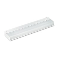 Undercabinet light features an allwhite steel housing onoff rocker switch and snapin ribbed acrylic diffuser 64 cord has a twoprong grounded plug Undercabinet light includes mounting hardware and fluorescent tube Energyefficient light is easy to install a