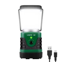 Lighting Ever 1000Lm Led Camping Lantern Rechargeable 4400Mah Power Bank Camping Essential With 4 Light Modes Ip44 Waterproof