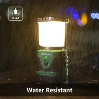 Lighting Ever 1000Lm Led Camping Lantern Rechargeable 4400Mah Power Bank Camping Essential With 4 Light Modes Ip44 Waterproof