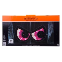 Halloween Spooky Eyes Suction Window Decoration - Purple