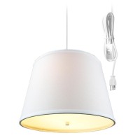 Homeconcept 2 Light Swag Plug-In Pendant 16