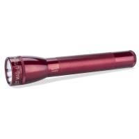 Maglite Ml25Lt Led 3-Cell C Flashlight, Red