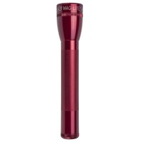 Maglite Ml25Lt Led 3-Cell C Flashlight, Red