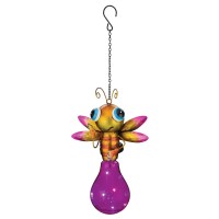 Regal Art Gift 11256 Purple Solar Firefly Lantern