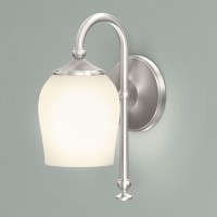 Gatco 1621 Tavern Single Sconce, Satin Nickel Indoor Light, 4.75