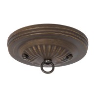 B&P Lamp Antique Bronze Canopy Kit