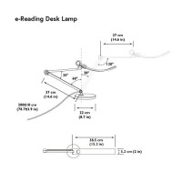 Benq Ereading Led Desk Task Swing Arm Lamp: Eye-Care, Auto-Dimming, Cri 95, 13 Color Temperatures, 35A Wide Illumination For Home Office, Bedroom, Living Room (Silver)