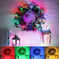 Minetom Color Changing Fairy Lights, 33 Ft 100 Led String Lights With Remote, 11 Modes Usb Powered String Lights, Waterproof Twinkle Lights For Diy Bedroom Party Outdoor Indoor