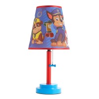 Nickelodeon Paw Patrol Table Lamp With Die Cut Lamp Shade