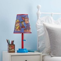 Nickelodeon Paw Patrol Table Lamp With Die Cut Lamp Shade