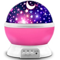 Mokoqi Star Projector Night Light Lamp Fun Gifts For 14614 Year Old Girls And Boys Rotating Star Sky Moon Light Projector Fo