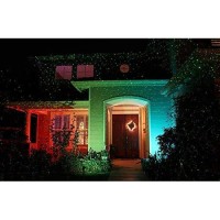 Blisslights Blue Laser Projector W/ 16 Color Led - Indoor/Outdoor Home Landscaping Lights For Holidays, Events, Parties