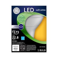 Ge Lighting 96847 Dimmable Led 12-Watt (75-Watt Replacement), 850-Lumen Par30 Light Bulb With Medium Base, Soft White, 1-Pack