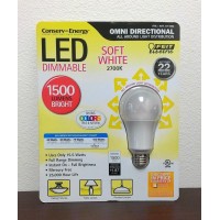 Feit Electric Led Dimmable Omni Directional Light Bulb Soft White 2700K 1500 Lumens Bright