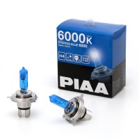 Piaa Halogen Bulb [Stratos Blue 6000K] H4 12V60 / 55W 2 Pieces Hz501