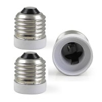 Twdrtdd Fineled 3Pack E26 E27 To E17 Socket Adapter,Medium Screw To Intermediate Base E17 Light Bulb Socket Adapter Converter Reducer (3Pack)