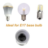 Twdrtdd Fineled 3Pack E26 E27 To E17 Socket Adapter,Medium Screw To Intermediate Base E17 Light Bulb Socket Adapter Converter Reducer (3Pack)