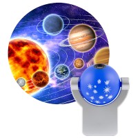 Projectables Solar System Led Night Light Plugin Dusktodawn Sensor Auto Onoff Projects The Solar System Featuring Mercur