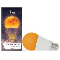 Harth - Sleep-Shift Sleep Ready Light, 7 Watt Dimmable Led Amber Bulb. Supports Healthy Sleep Patterns, Promotes Natural Melatonin Production With Ambient Low Blue Night Light, Pack Of 1