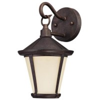 Westinghouse 6204100 Darcy One Light Led Outdoor Wall Lantern Victorian Bronze