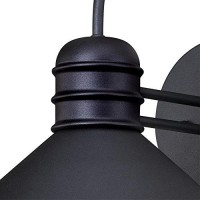 Westinghouse Lighting 6204400 Watts Creek Wall Lantern, Textured Black Finish On Steel