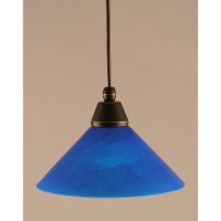 Cord Mini Pendant Shown In Dark Granite Finish With 10