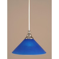 Stem Mini Pendant With Hang Straight Swivel Shown In Chrome Finish With 10