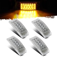 Partsam offers an extensive line of high quality marker lights for car truck trailer boat bus lorry van caravan camper RV etc You can find all the marker lights you need in Partsam Partsam 4PCS 6 x 2 Amber Led Clearance Light w Reflector Clear lens Featur