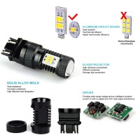 Jdm Astar Bright White Output 3030 Chipsets 3056 3156 3057 3157 4157 Led Bulbs With Projector