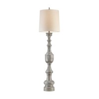 Lillehammer 1 Light Floor Lamp In Grey White Wash