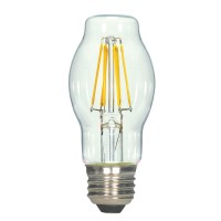 Satco S9576 Medium Bulb In Light Finish, 4.13 Inches, 810Lm/Meduim Base, Specialty Bt15-Shape