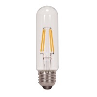 Satco S9580 Medium Bulb In Light Finish, 5.00 Inches, 1 Count (Pack Of 1), Specialty T10-Shape