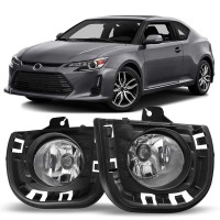 Winjet Fog Lights For [2014 2015 2016 Scion Tc] Driving Fog Lights + Switch + Wiring Kit