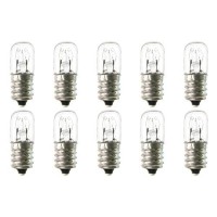 Cec Industries #4T4 1/2/120V-1 9/16 Bulbs, 120 V, 4 W, E12 Base, T-4.5 Shape (Box Of 10)