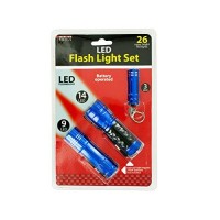 LED Flashlight Set2 Please note this item may come in assorted style or colors