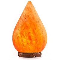 Natural Himalayan Salt Lamp With Bulb, Dimmer Cord