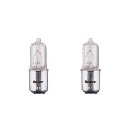 Bulbrite Q50Cl/Dc120-Volt Halogen Jd Type Dc Base Bulb, 50-Watt (2)