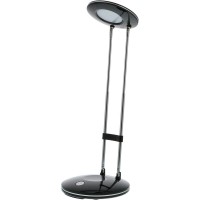 Standing 1225 tall with the help of two telescoping arms this small desk lamp is ideal for achieving versatile lighting Get broadrange or small focused lighting all in one lamp Running off of only 25 watts of power it provides strong reliable illumination