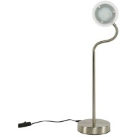 Adjustable USB Desk Lamp is equipped with two builtin USB ports for convenient device charging Gooseneck design easily positions where you need it for optimal illumination Fullspectrum lighting mimics natural daylight and helps reduce eyestrain Flickerfre