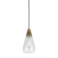 60W Ellyn Glass Pendant Edison Bulbs Not Included Matching Single Light Canopy Included Durable Glass Construction Includes 6 Feet of Wire Contemporary style