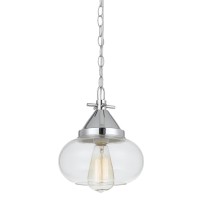 60W Maywood Glass Pendant Edison Bulbs Not Included