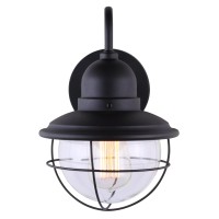 Canarm Iol254Bk Lohan 1 Light, Black Finish Outdoor Lantern