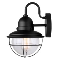 Canarm Iol254Bk Lohan 1 Light, Black Finish Outdoor Lantern