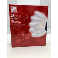 25 C9 Lights 24 Ft. Lighted Length Clear