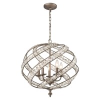 Renaissance 21'' Wide 5-Light Chandelier - Weathered Zinc