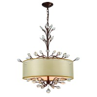 Asbury 26'' Wide 4-Light Chandelier - Spanish Bronze