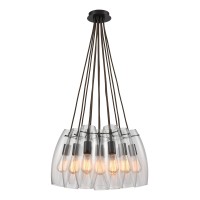 Menlow Park 20'' Wide 12-Light Multi Pendant - Oil Rubbed Bronze