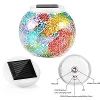 Airgoo Led Landscape Lights, Multi-Color Waterproof Glass Globe Ball Outdoor/Indoor Lights, Ideal Gifts For Parties Decorations, Christmas